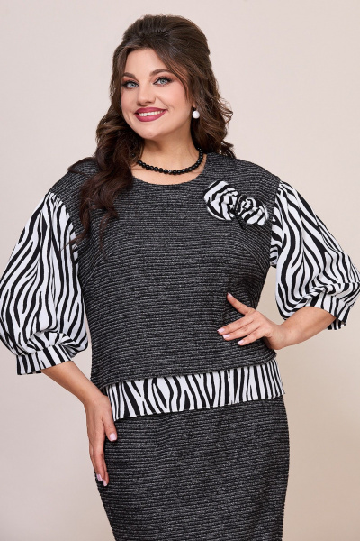 Блуза, юбка Mira Fashion 5590 - фото 2