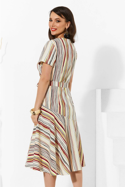 Платье Lissana 4293 желтый - фото 5