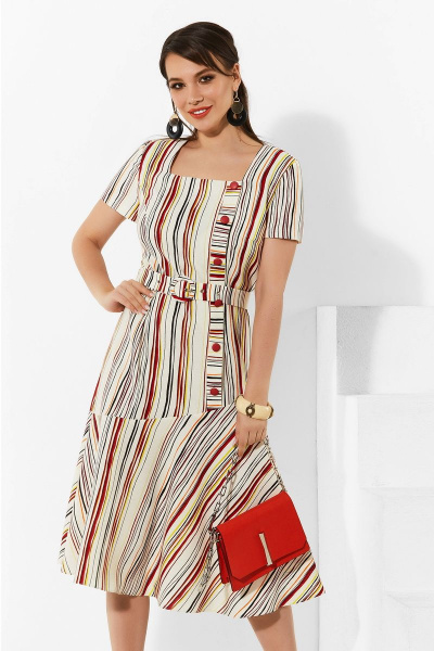 Платье Lissana 4293 желтый - фото 1