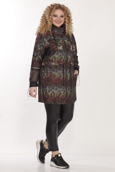 Демисезонный куртка с капюшоном и комбинированным рукавом Matini 2.1650 - фото 5