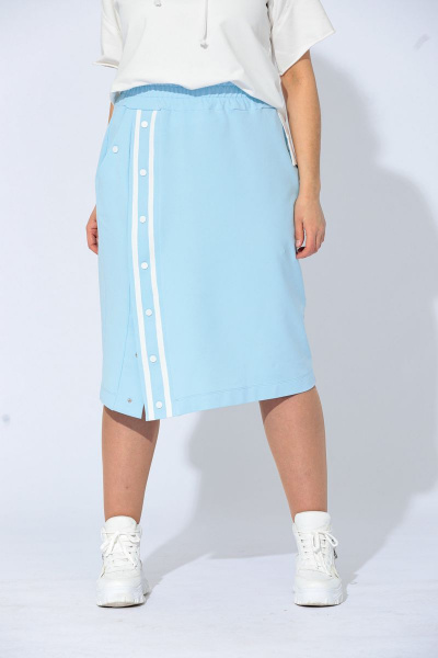 Юбка BegiModa 5001 голубой - фото 2