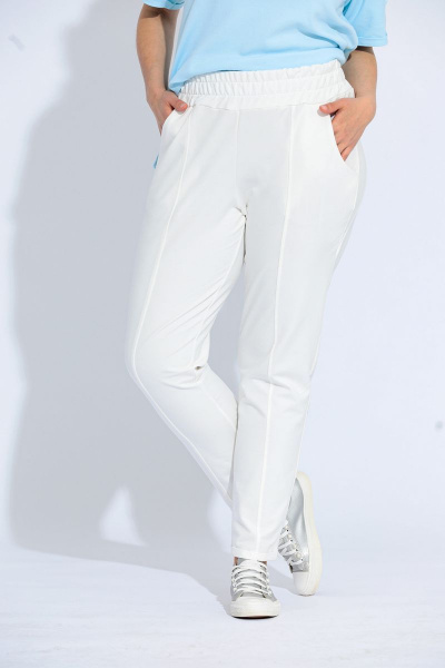 Брюки BegiModa 6001 молочный - фото 1