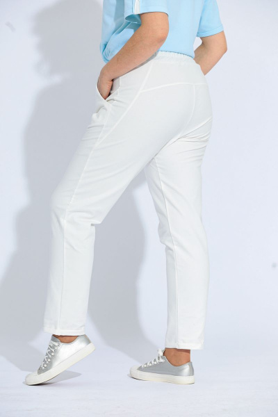 Брюки BegiModa 6001 молочный - фото 3
