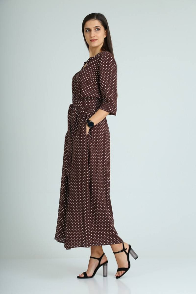 Платье Celentano 1937 шоколадный - фото 3