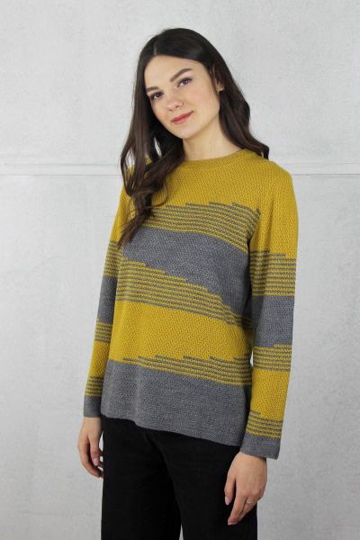 Джемпер Полесье С1803-20 0С2187-Д43 170,176 горчица_(сл) - фото 1