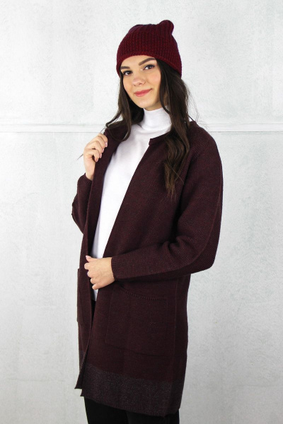 Жакет Полесье С2313-20 0С8601-Д43 158,164 т.бордо - фото 3