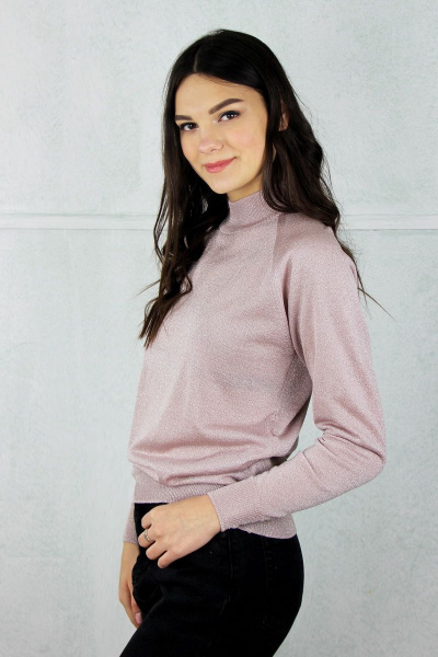 Свитер Полесье С3533-19 9С0310-Д43 170,176 розовый_дым+серебро - фото 4