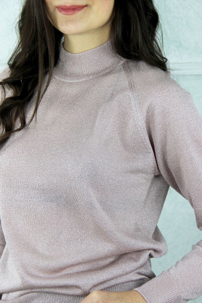 Свитер Полесье С3533-19 9С0310-Д43 170,176 розовый_дым+серебро - фото 3