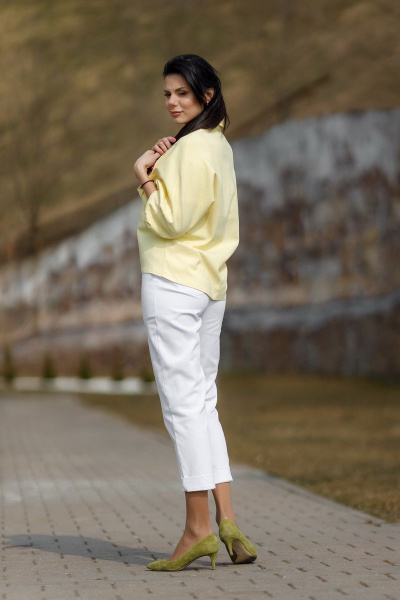 Бомбер YFS 6613 лимонный - фото 4