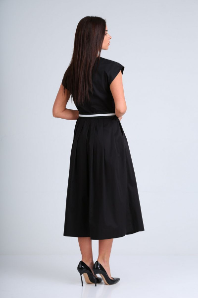 Платье Диомант 1665 черный - фото 5