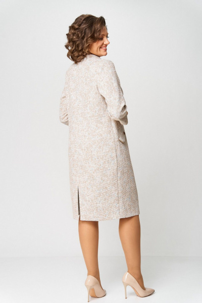 Платье Koketka i K 1310 бежевый - фото 11