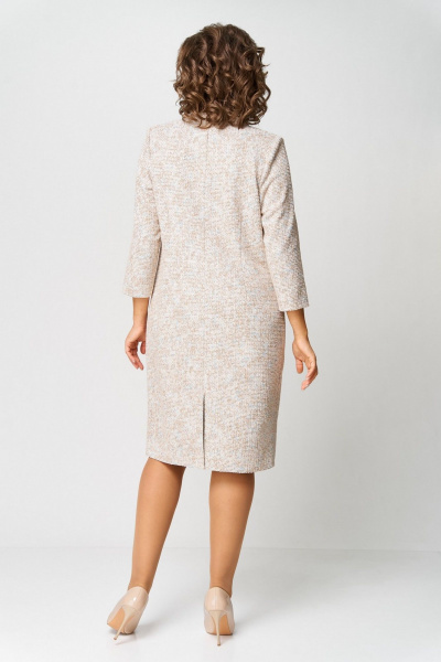 Платье Koketka i K 1310 бежевый - фото 2