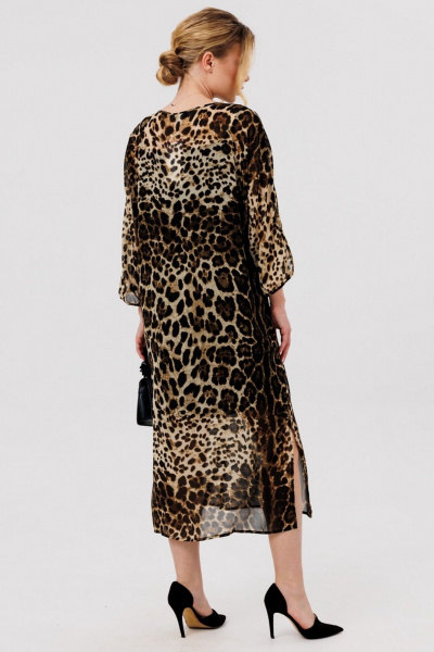 Платье Faufilure C1434 леопард - фото 3