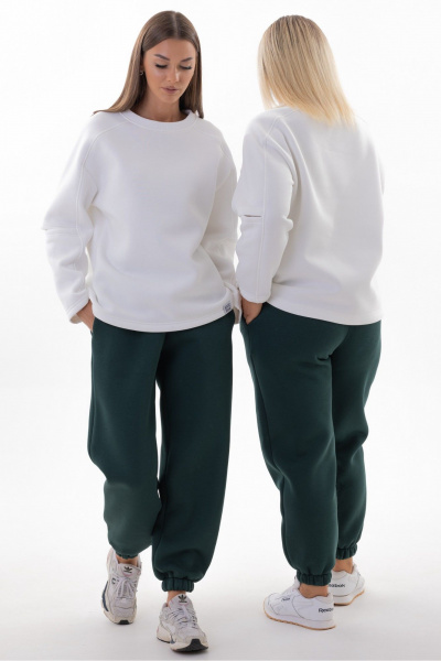 Свитшот Kivviwear 4223.01 экрю - фото 7