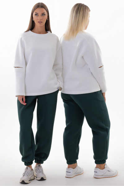 Свитшот Kivviwear 4223.01 экрю - фото 5