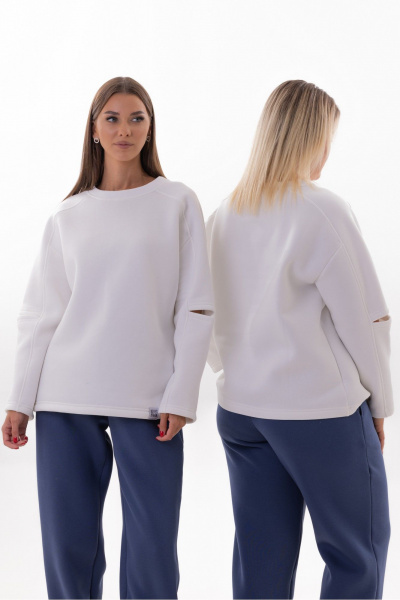 Свитшот Kivviwear 4223.01 экрю - фото 4