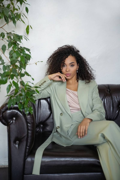 Брюки, жакет Urs 21-506-1 - фото 6