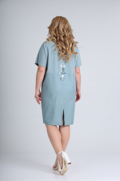 Платье Диомант 1662 мята - фото 3