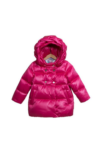 Комбинезон и куртка для девочки из сатин-таффеты Bell Bimbo 183005 малина - фото 1