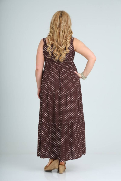 Сарафан Celentano 1929.2 шоколадный - фото 5