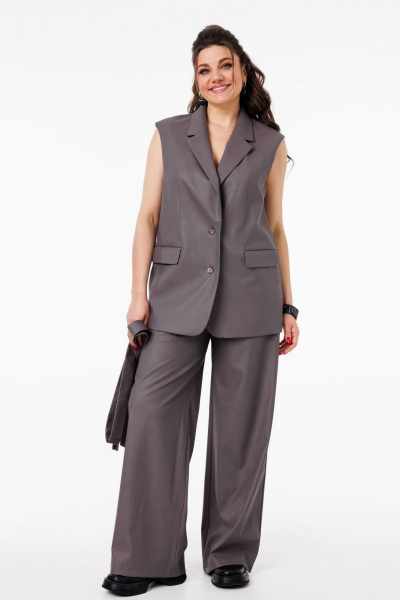 Брюки, жилет Anelli 1501.1 цвет_акулы - фото 10