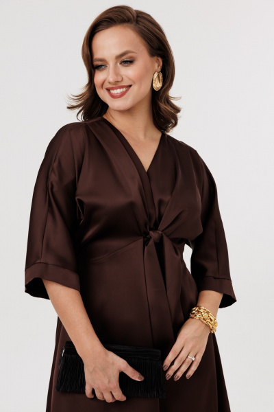 Платье Mubliz 288 шоколад - фото 15