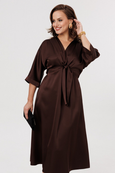 Платье Mubliz 288 шоколад - фото 14