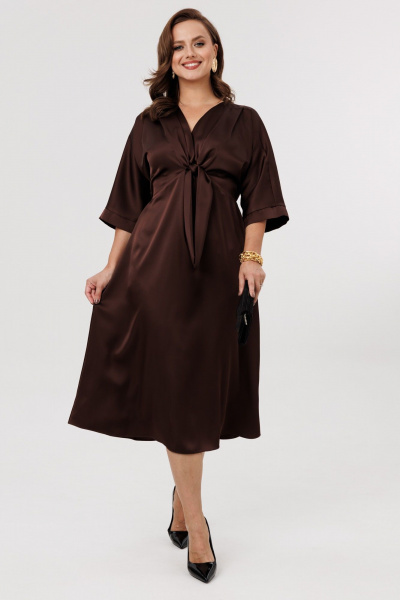 Платье Mubliz 288 шоколад - фото 2