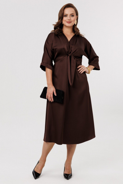 Платье Mubliz 288 шоколад - фото 1