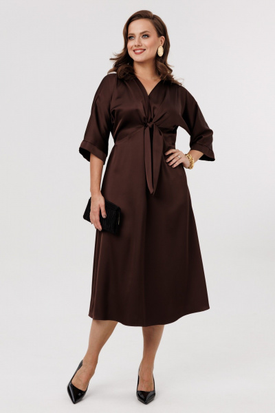 Платье Mubliz 288 шоколад - фото 12