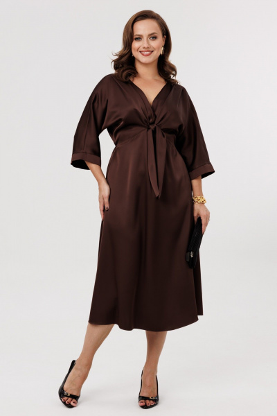 Платье Mubliz 288 шоколад - фото 11