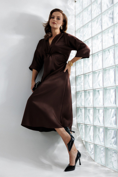 Платье Mubliz 288 шоколад - фото 10