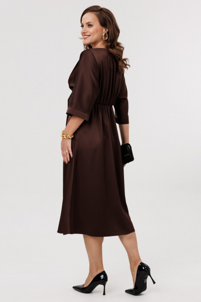 Платье Mubliz 288 шоколад - фото 5