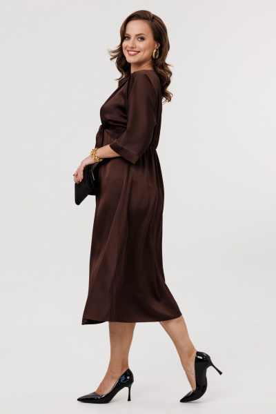 Платье Mubliz 288 шоколад - фото 4