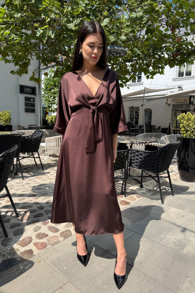 Платье Mubliz 288 шоколад - фото 16