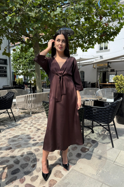 Платье Mubliz 288 шоколад - фото 17