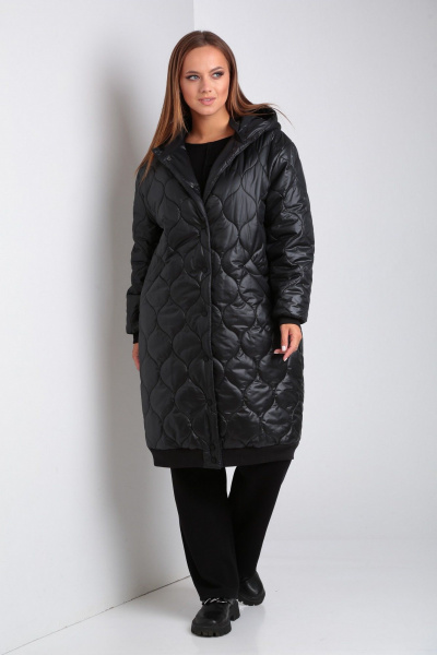 Пальто Диомант 1919 черный - фото 10