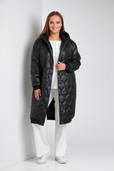 Пальто Диомант 1919 черный - фото 1