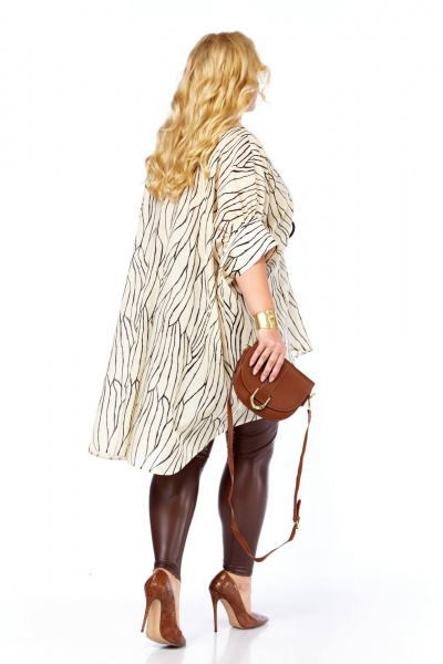 Блуза Anastasia 1260 молочный - фото 6