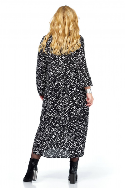 Платье Anastasia 1270.2 черно-белый - фото 8