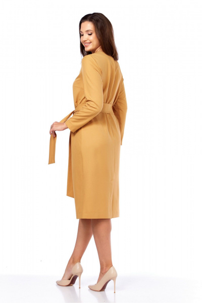 Платье MALI 425-082 карамель - фото 8