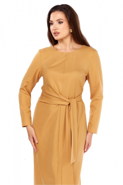 Платье MALI 425-082 карамель - фото 6