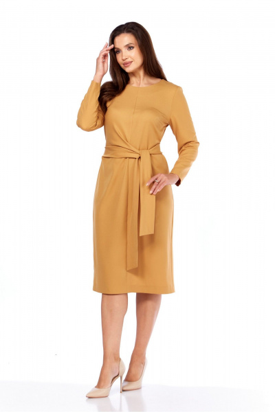 Платье MALI 425-082 карамель - фото 4