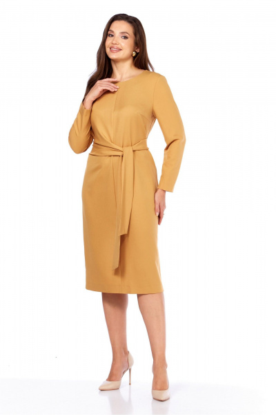 Платье MALI 425-082 карамель - фото 2