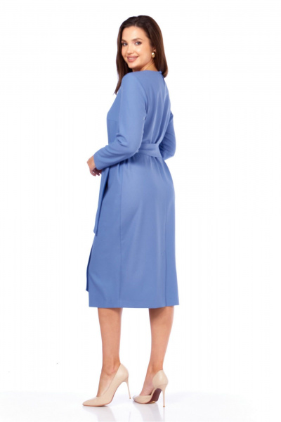 Платье MALI 425-082 сиренево-голубой - фото 9