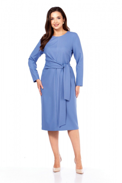 Платье MALI 425-082 сиренево-голубой - фото 3