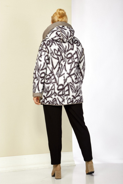 Куртка Shetti 2199 бежево-серый - фото 12