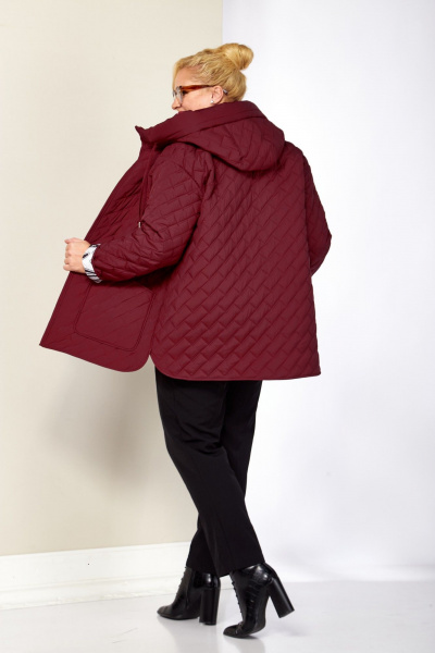 Куртка Shetti 2199 винный - фото 10