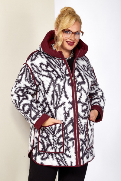 Куртка Shetti 2199 винный - фото 6
