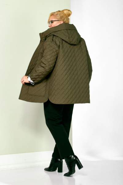 Куртка Shetti 2199 оливковый - фото 11